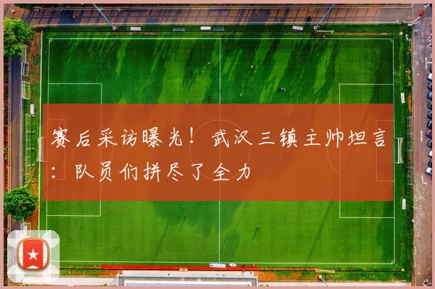 赛后采访曝光!武汉三镇主帅坦言:队员们拼尽了全力